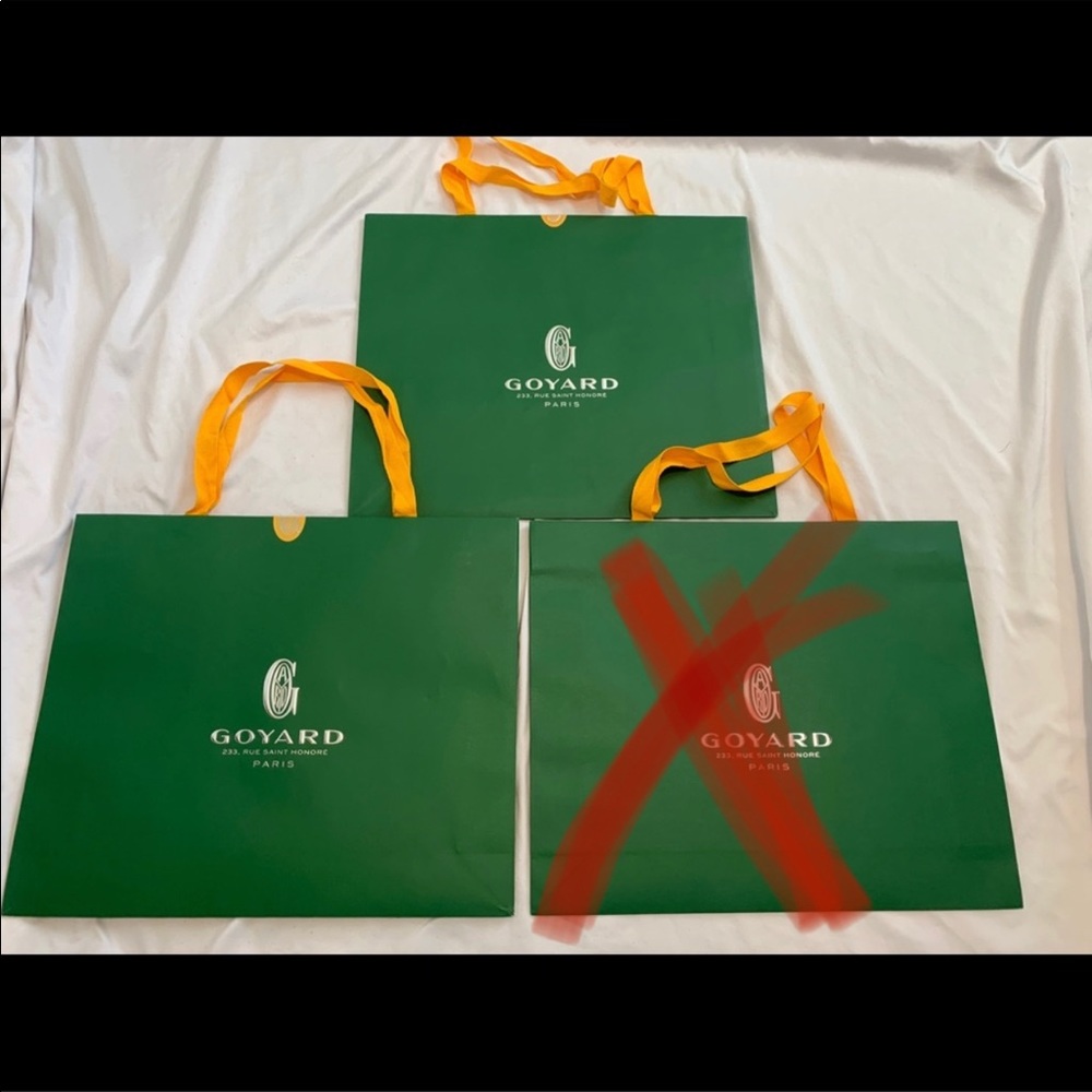 Goyard shopping bag 2 available
